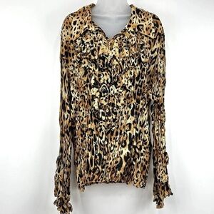 3 for $20 Kaelyn max Leopard Print Women's Top size small